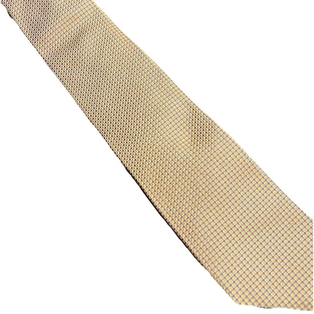 Corporate image tailored exclusively for Tom James elegant 100% silk mens tie - Picture 5 of 12